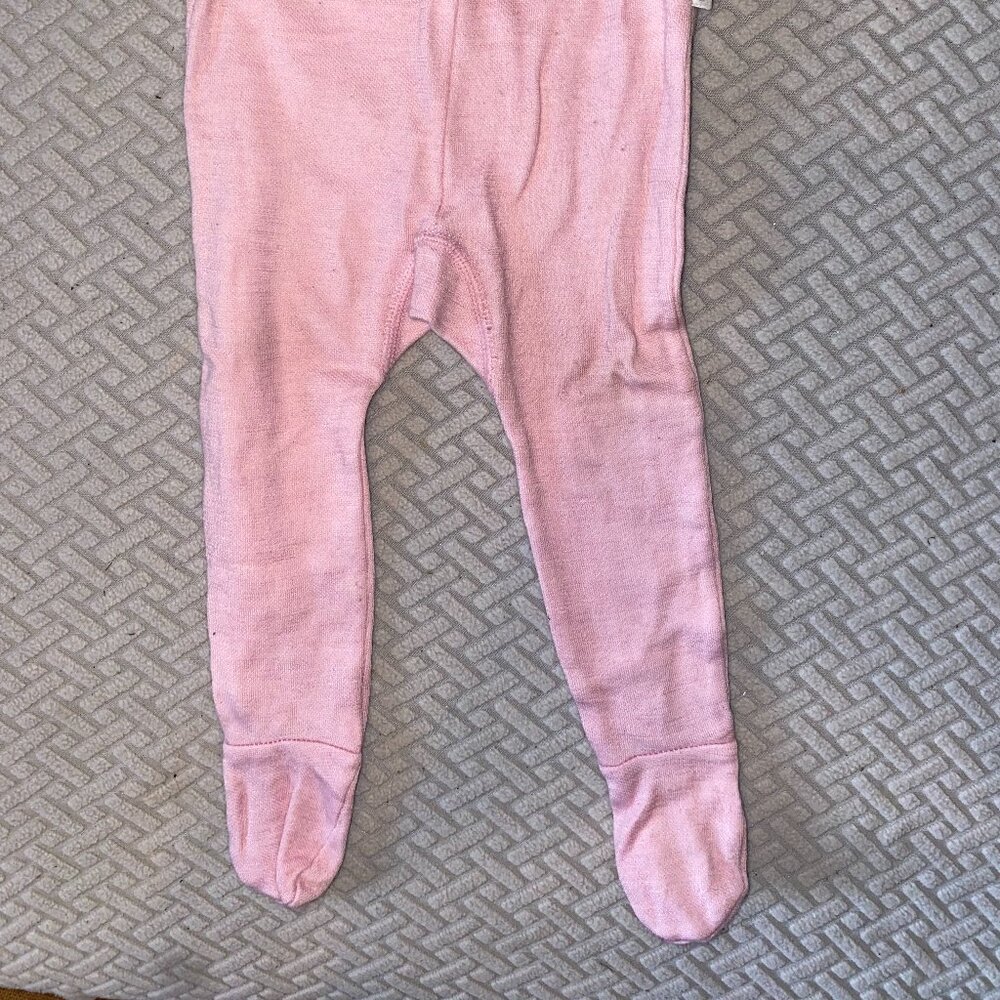 Joha wool blend baby footed leggings tights size 60cm 3-6 months